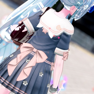 116アバター相当制服コーデ さくらいろひまりねこ(26バリエーション､VRChat向衣装)#mumu_shop 缩略图 47