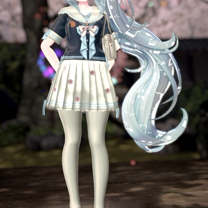 116アバター相当制服コーデ さくらいろひまりねこ(26バリエーション､VRChat向衣装)#mumu_shop 缩略图 20