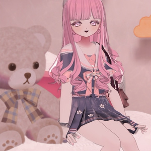 116アバター相当制服コーデ さくらいろひまりねこ(26バリエーション､VRChat向衣装)#mumu_shop 缩略图 67