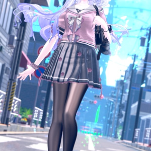 116アバター相当制服コーデ さくらいろひまりねこ(26バリエーション､VRChat向衣装)#mumu_shop 缩略图 16