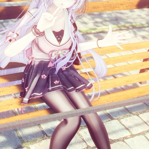 116アバター相当制服コーデ さくらいろひまりねこ(26バリエーション､VRChat向衣装)#mumu_shop 缩略图 45