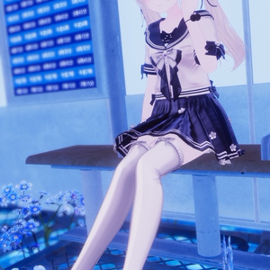 116アバター相当制服コーデ さくらいろひまりねこ(26バリエーション､VRChat向衣装)#mumu_shop 缩略图 22