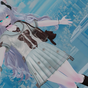 116アバター相当制服コーデ さくらいろひまりねこ(26バリエーション､VRChat向衣装)#mumu_shop 缩略图 42