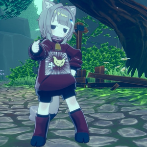 セール中🛸まめきぷコロネ衣装&移動モーション「キャトラれーしょん」#mumu_shop 缩略图 23