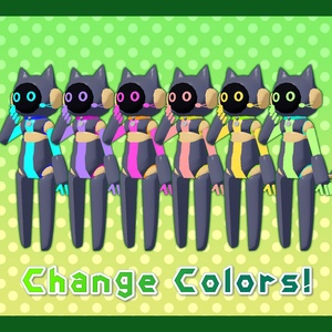 【VRChat向けアバター】ミャロビット - Myarobit【クエスト・モバイル対応】 缩略图 4