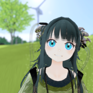 【無料】ターコイズアイ【きのこの子・かいわれの子対応】