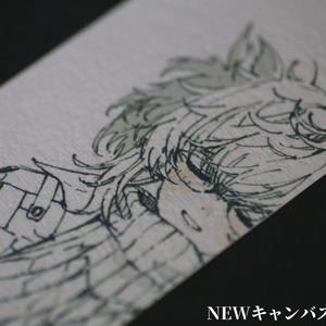 油絵 絵画 森の白い花道 - arashi1783 - BOOTH