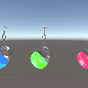 【３Dモデル】ポーションピアス【VRC想定】