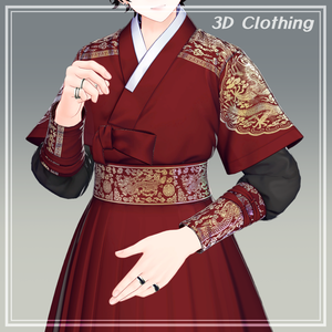Hanbok for men 男性用韓服【彼方/狛乃/墨惺/まめふれんず対応】