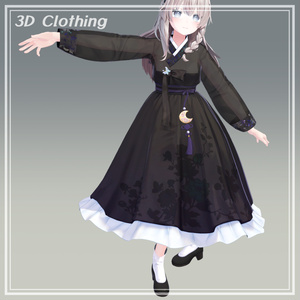 Modern Hanbok 改良韓服_V2【10アバター対応】 缩略图 5