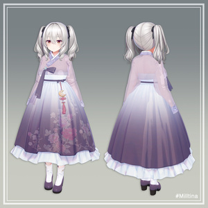 Modern Hanbok 改良韓服_V2【10アバター対応】 缩略图 6