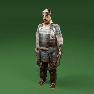 時代劇シリーズ第5弾【レトロゲーム風3Dキャラクター】足軽(ver.1)