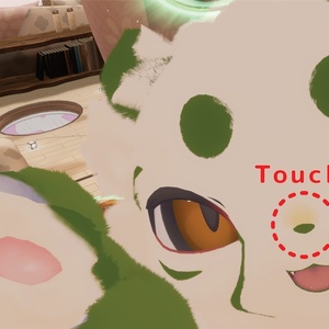 [無料]【VRChat 向けギミック】鼻タッチサウンド