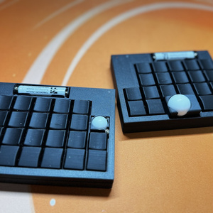 小人キー 夜 完成品 キーボード 小人キー ビルドガイド｜五十川 十一