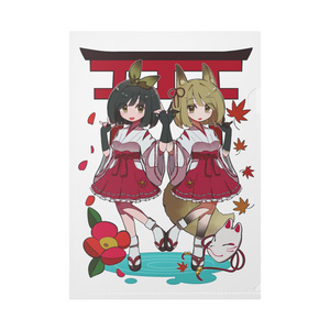 コンコンクリアファイル