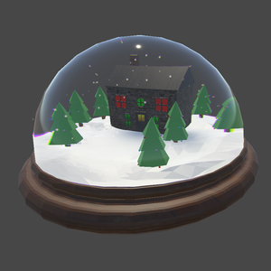 Winter Snow Globe