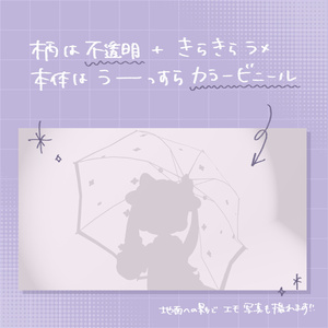 【まめふれんず向け】あじさいのビニールがさ☔️ 缩略图 3