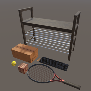 Props - Attic Bedroom