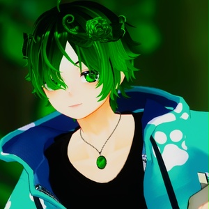 【VRChat向けアクセサリー】Lumia Pendant~五彩のペンダント~　ネックレス アクセサリー 缩略图 8