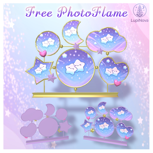 【無料/free】6枚飾りPhotoFrame
