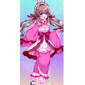 B2 タペストリー 東方プロジェクト 西行寺幽々子 魂魄妖夢 - くるみ