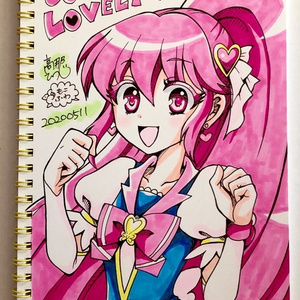 イラスト付きヒープリスケッチブック