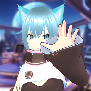 Cyberpunk Cat Girl