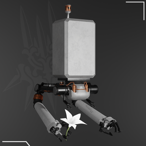 POD 042 + Lunar Tear 3D Model | ポッド042 + 月の涙 | Nier Automata
