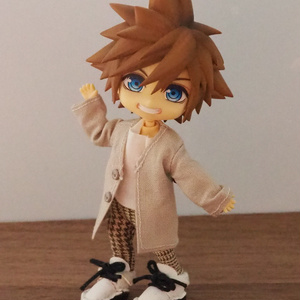 【お値下げしました！】ノーカラーコート　ねんどろいどどーる
