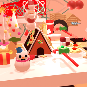 クリスマスのオブジェクト一式