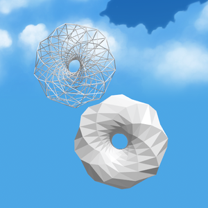 Clifford Torus glbファイル