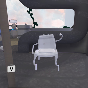 A chair~！