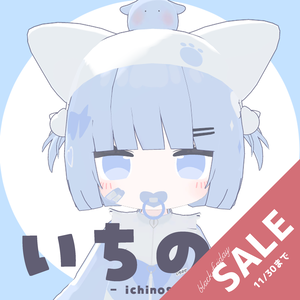 【誕生日なので16~22日だけ期間限定再販】オリジナル３Dモデル「一ノ瀬-ichinose」【50%オフ2000→1000円】