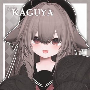 九尾オリジナル3Dモデル「輝夜」-kaguya-