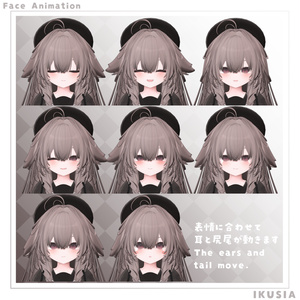 九尾オリジナル3Dモデル「輝夜」-kaguya- 缩略图 6
