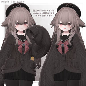 九尾オリジナル3Dモデル「輝夜」-kaguya- 缩略图 2