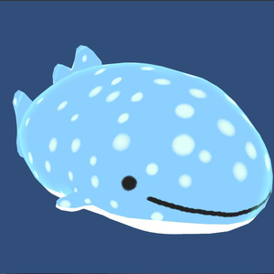 【VRC想定】4色ジンベイザメぬいぐるみ ・ Whale Shark Doll