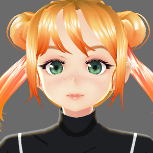 Realistic Green Eyes w/ Highlight