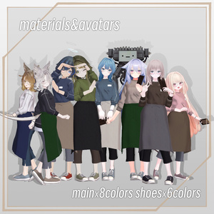 【18アバター対応】しごでき！ウェイトレス（02/22更新・MA設定済み）【ギミック付き！】 缩略图 5