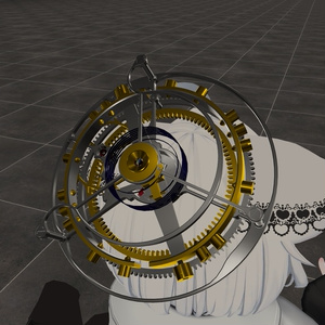 VRchat想定アバター用】トゥールビヨンエスケープメントヘイロー