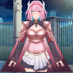 Cute Vtube model [2d] PINK theme!