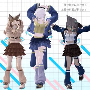 【3アバター対応】Cherie Grandoreille／シェリー・グランドレイユ【VRchat想定・MA設定済】 缩略图 2