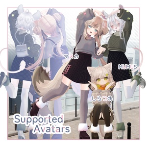 【5アバター対応】花咲く袖のスウェット【VRchat想定・MA設定済】 缩略图 5