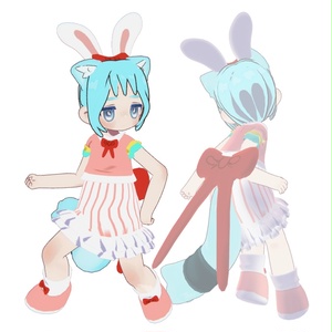 【キプフェル対応】可愛いうさぎの服 缩略图 3