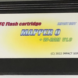 FC・FC互換機用MAPPER0 +W-RAM V1.0フラッシュカートリッジ