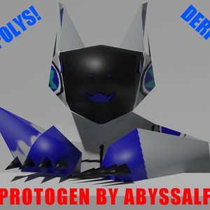 Low Poly Protogen (256 Protogen)