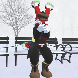 [VRCFury Prefab] Rosune Winter Outfit Set / ロスネ 冬用コーディネートセット