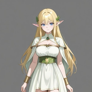 （立ち絵素材）エルフ族な女性たち