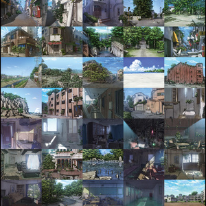 【背景素材】～廃景～(全セット)