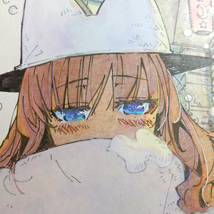 【A4水彩】マンションの住人以外入りづらい赤ちょうちん